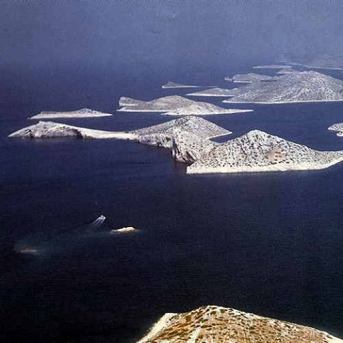 Goli otok iz zraka